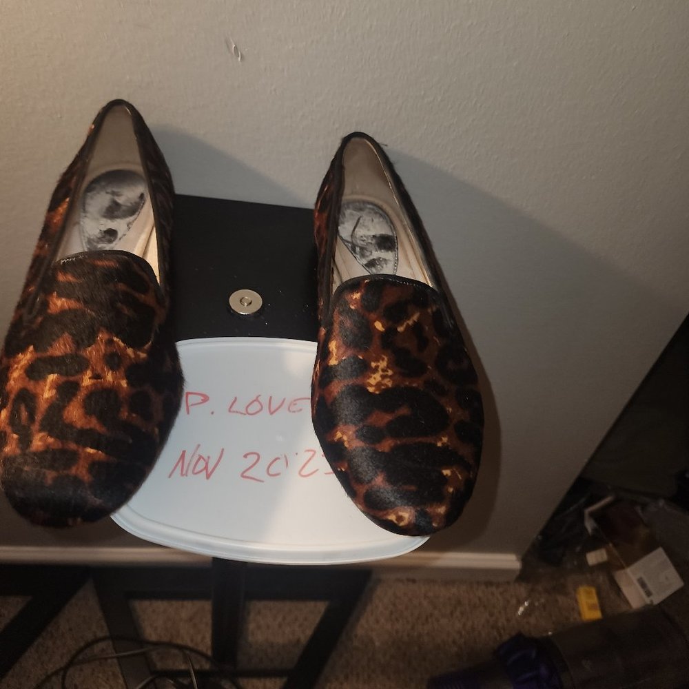 Antonio Melani Animal Print Loafers Sz 10